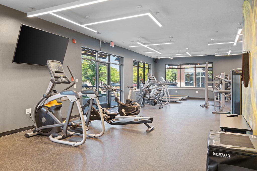 Fully-Equipped Fitness Center