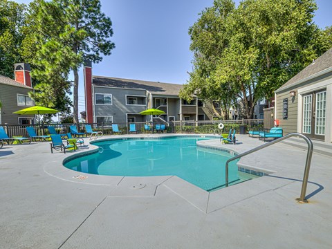 Outdoor Pool with Sundeck