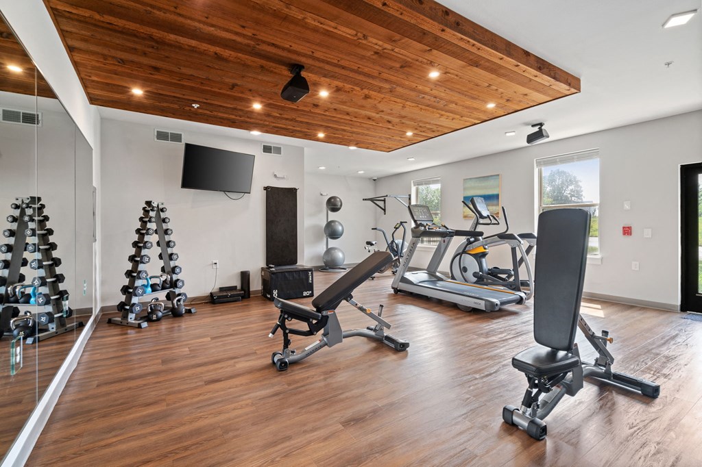 Fully-Equipped Fitness Center