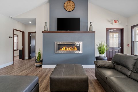 Community Room Fireplace