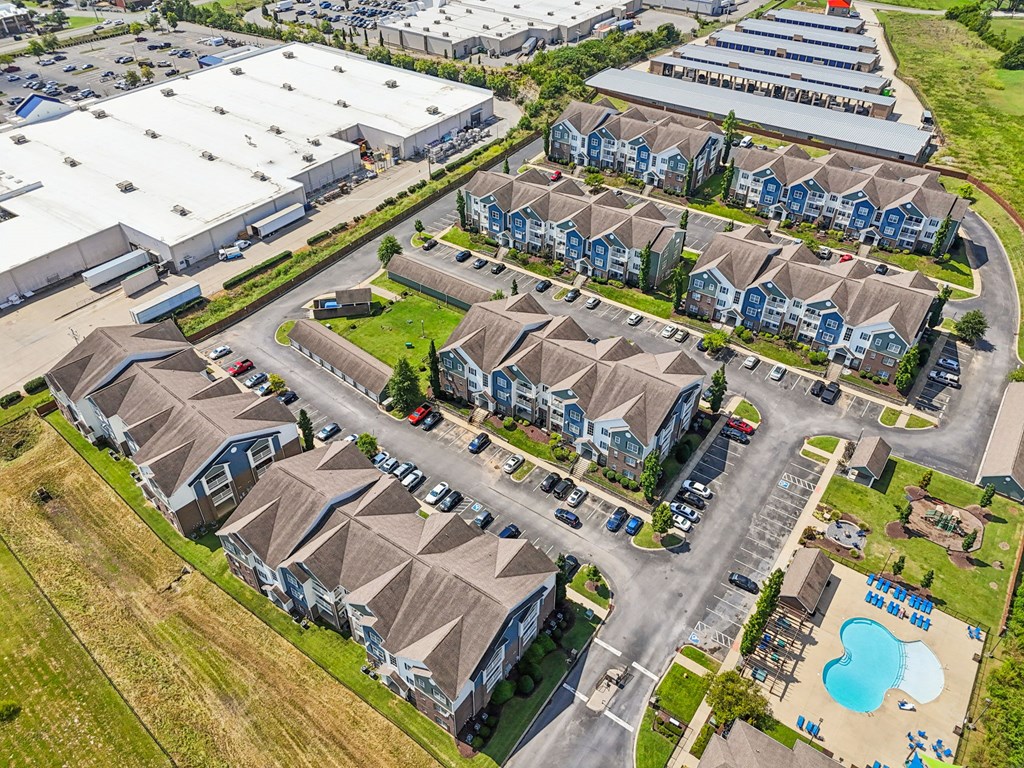 Aerial View of Ashton Creek Farms