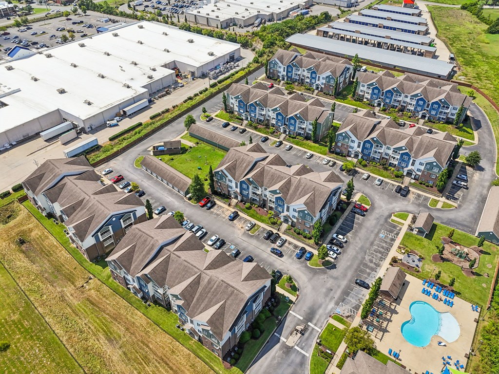 Aerial View of Ashton Creek Farms