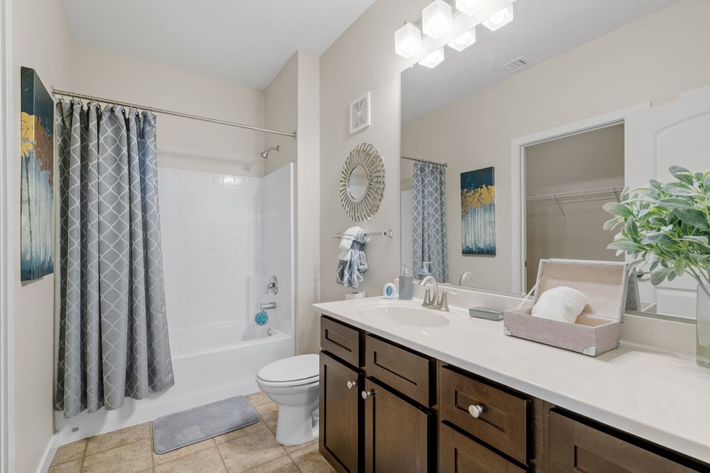 Bathroom with Modern Finishes