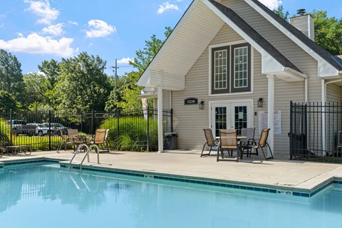 Outdoor Pool with Sundeck