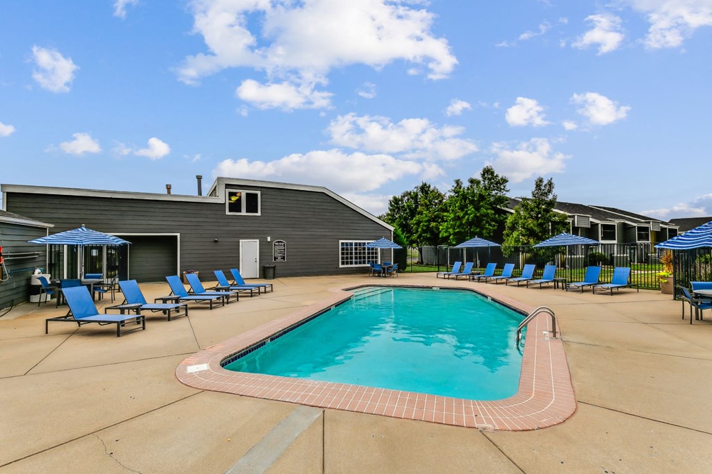 Outdoor Pool with Sundeck