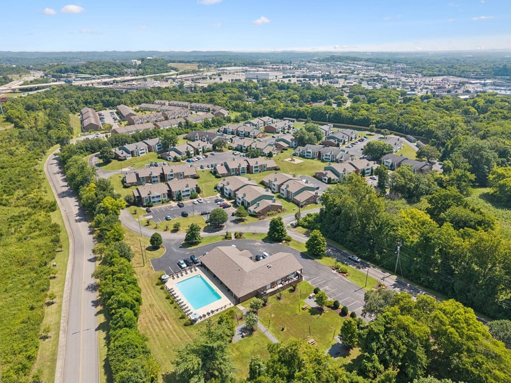Aerial View of Rivergate Meadows