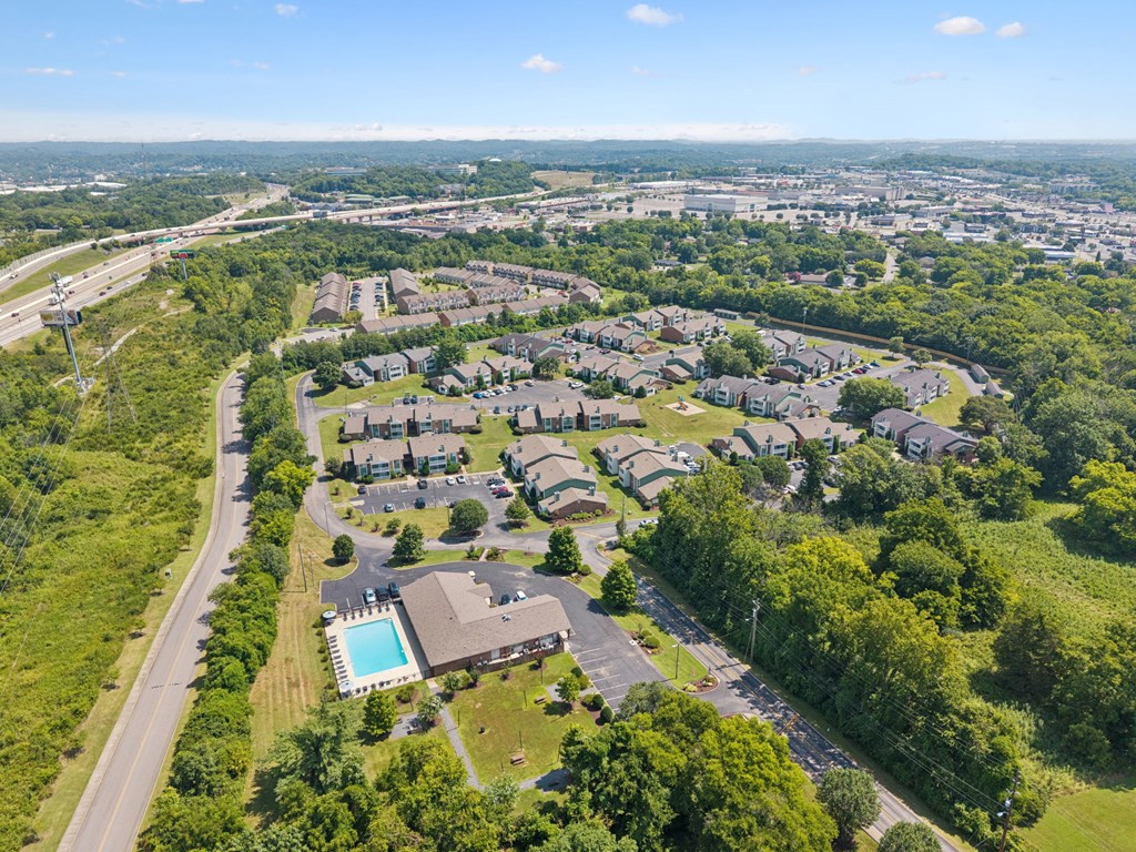 Aerial View of Rivergate Meadows