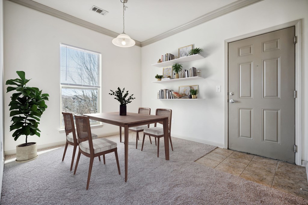 Separate Dining Area with Overhead lighting