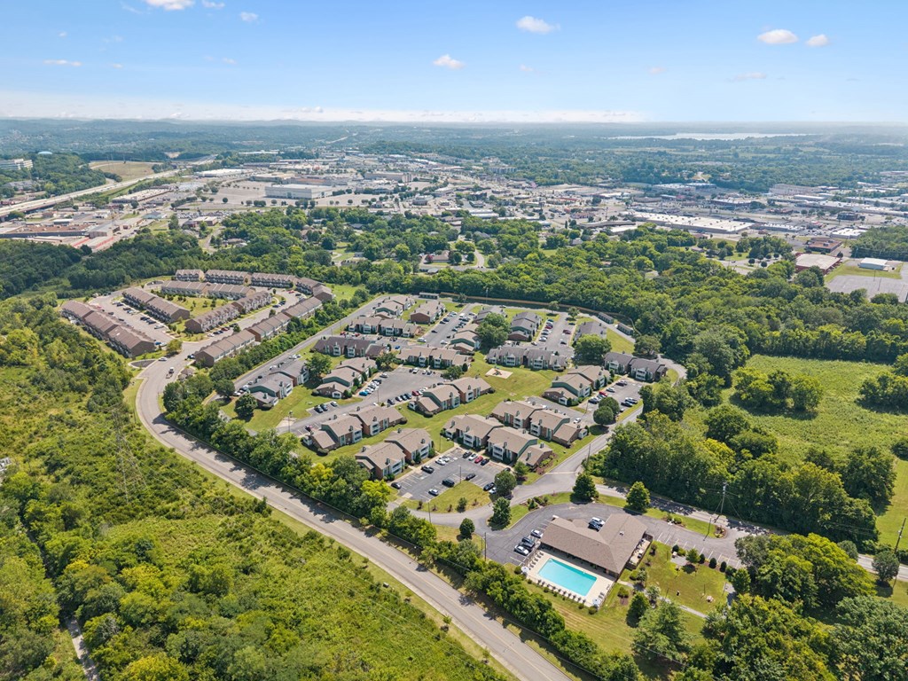 Aerial View of Rivergate Meadows