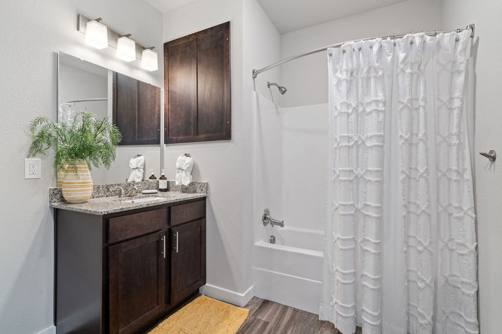 Bathroom with Modern Finishes
