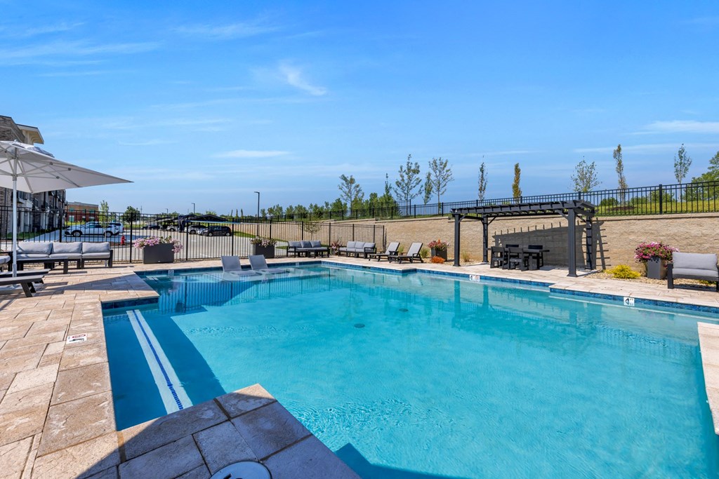 Outdoor Pool with Sundeck