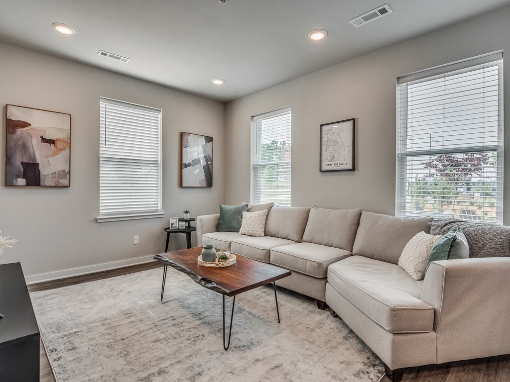 Spacious Living Room Area