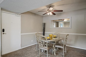 Separate Dining Area With Ceiling Fan & Light - Photo Gallery 3