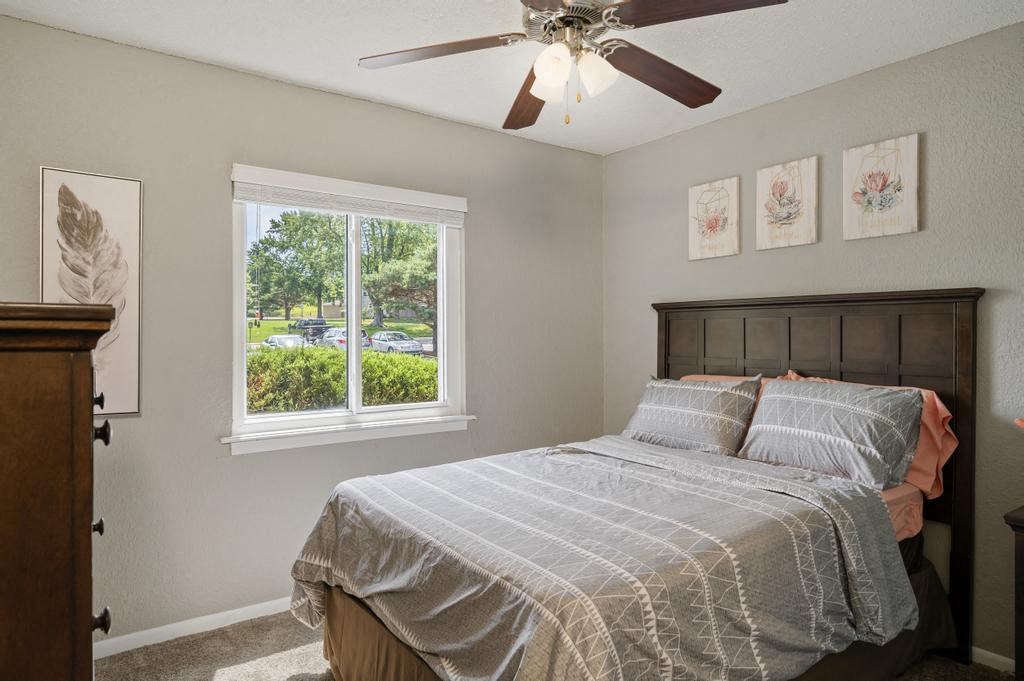 Bedroom With Large Window