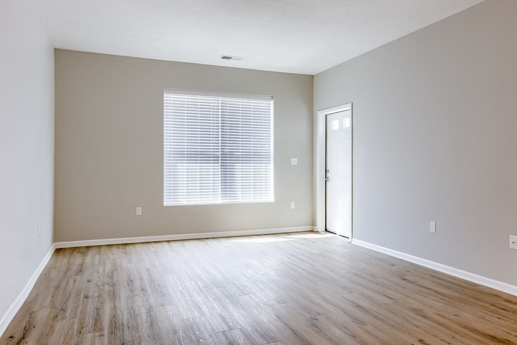 Living Area with Luxury Vinyl Wood Flooring