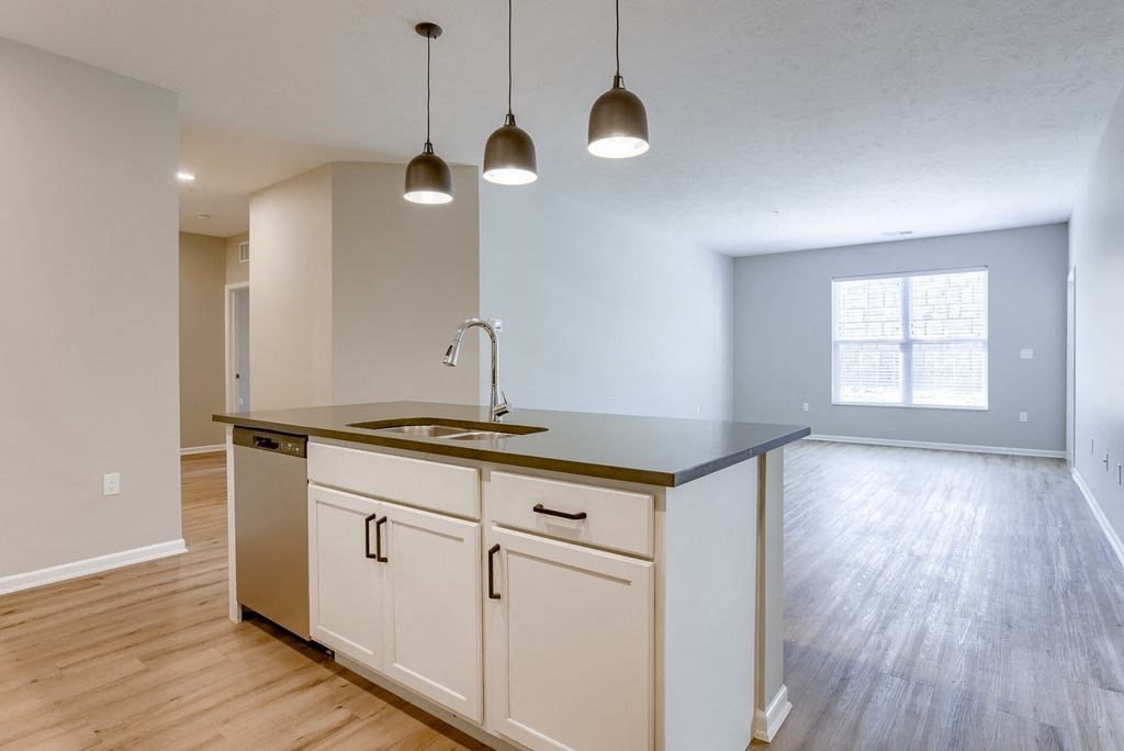 Expansive Kitchen Island with Storage