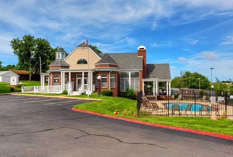 Exterior of the Ashley Square Clubhouse
