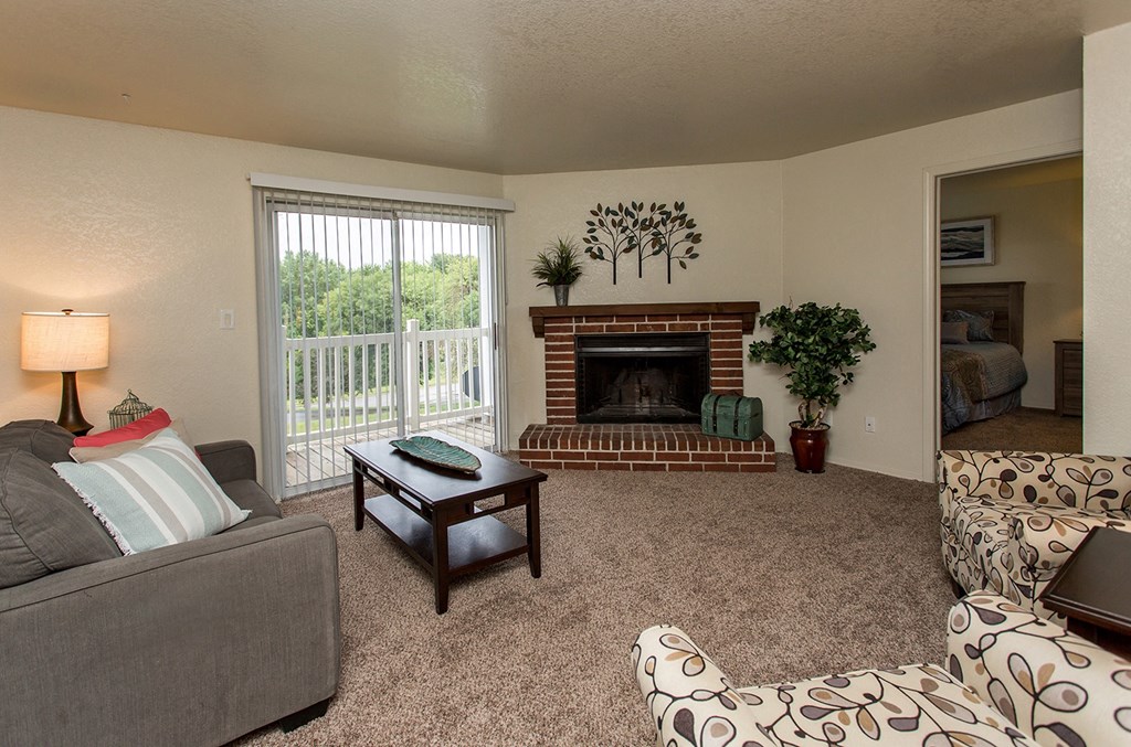Fireplace in Living Room