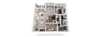 1B Floor Plan