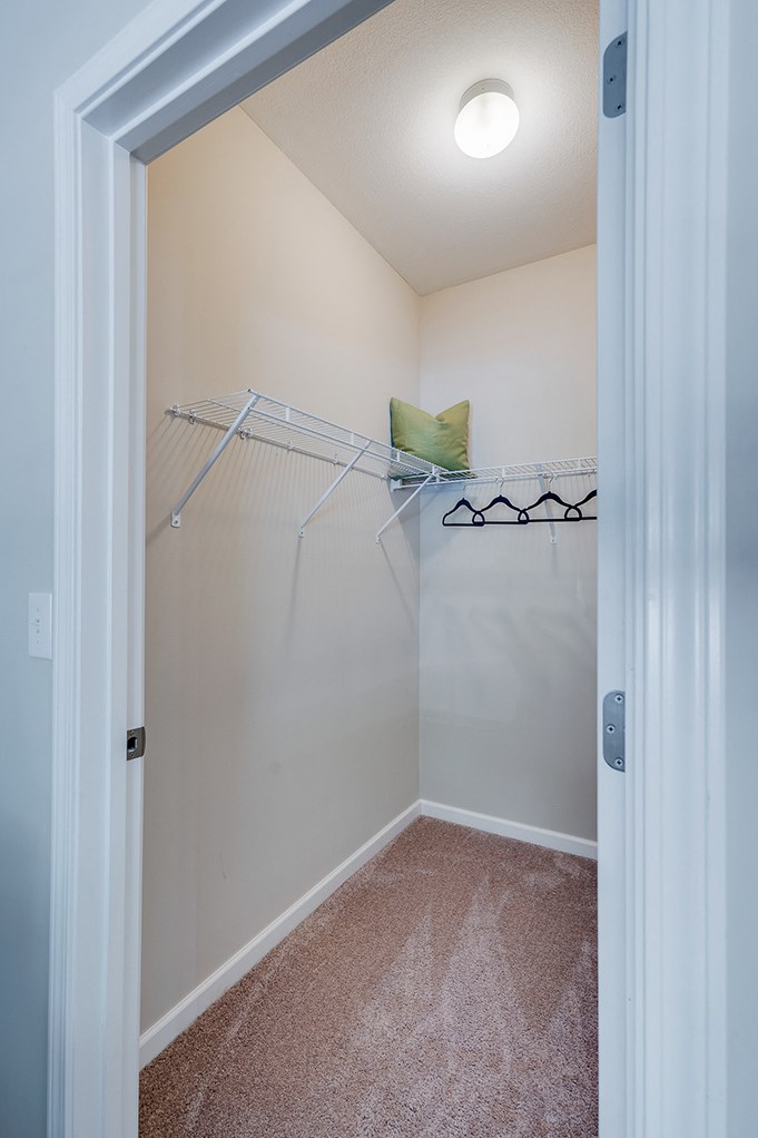 Spacious Walk-In Closet