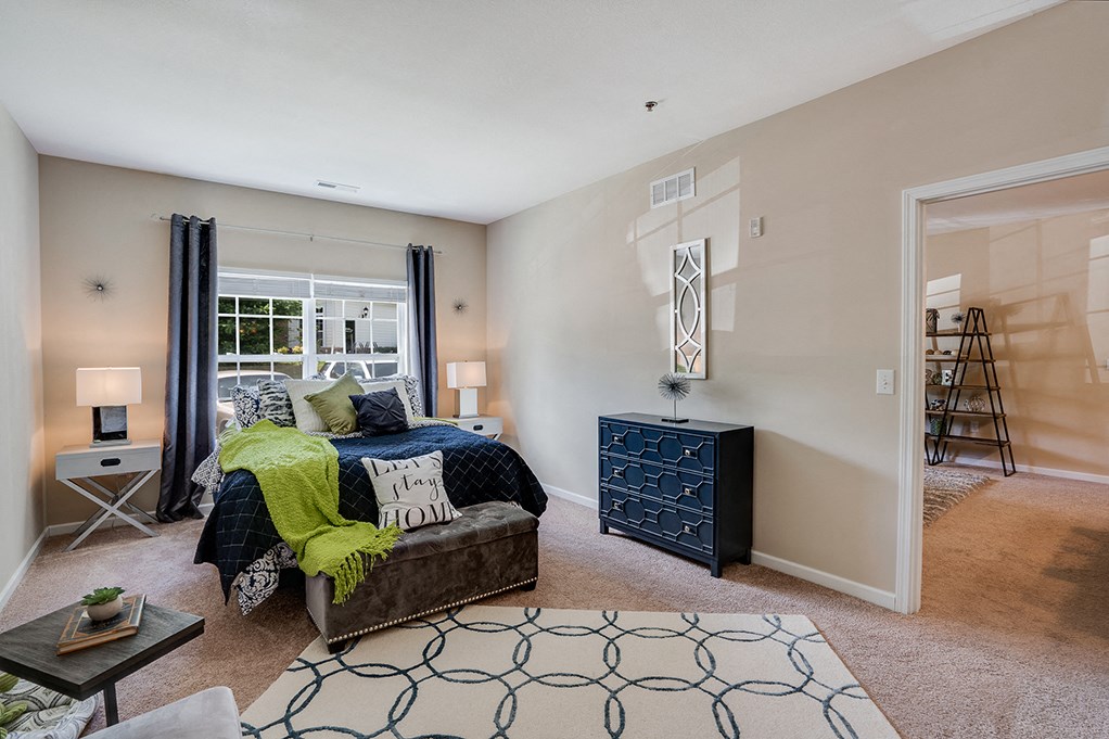 Spacious Bedroom with Double Windows