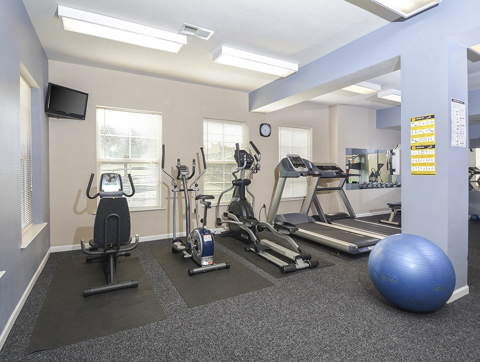 Fitness Center Workout Area