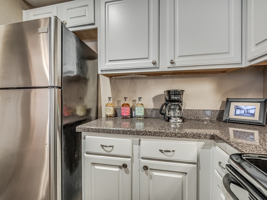Kitchen with Granite Countertops