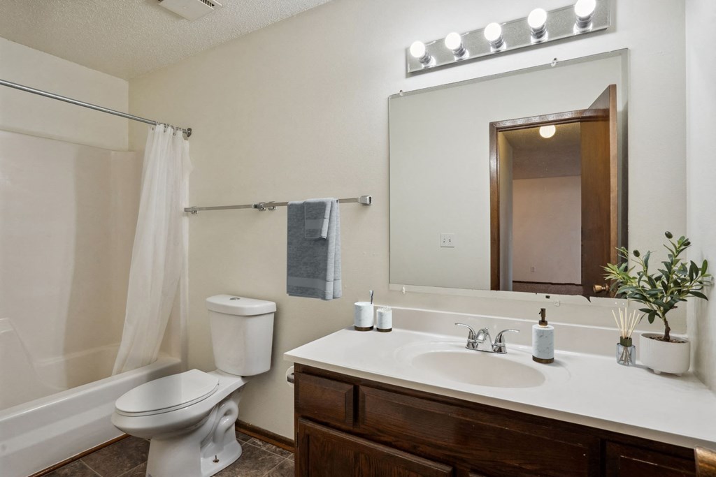 Bathroom with Modern Finishes