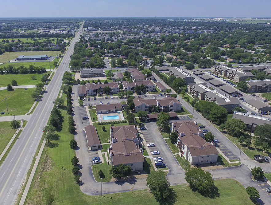 Ariel View of the Eagle Creek Community
