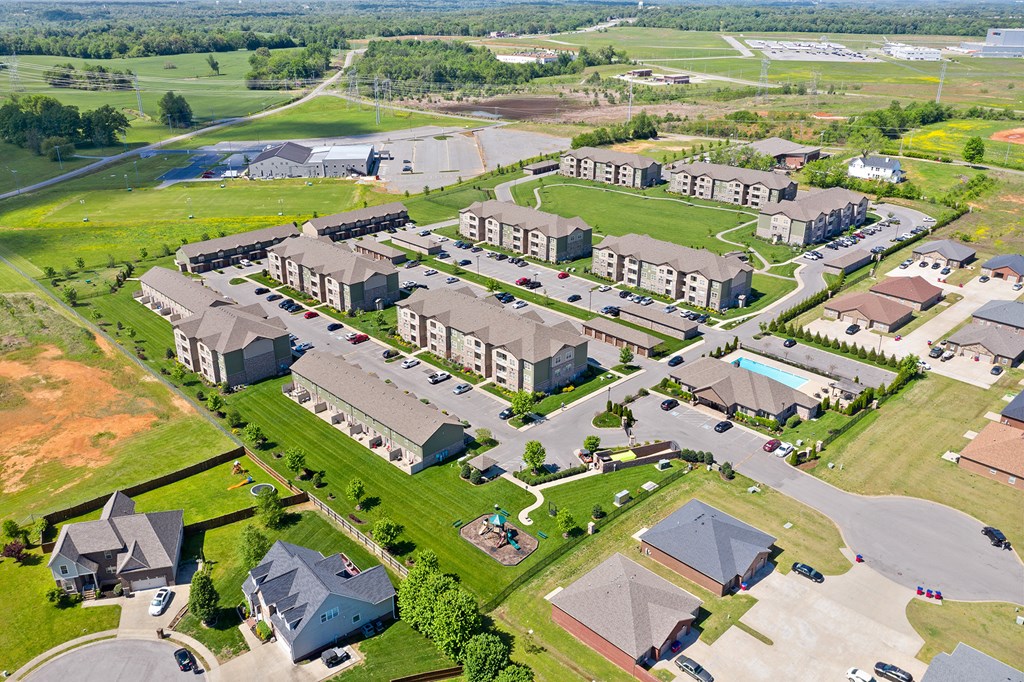 Aerial View of Community