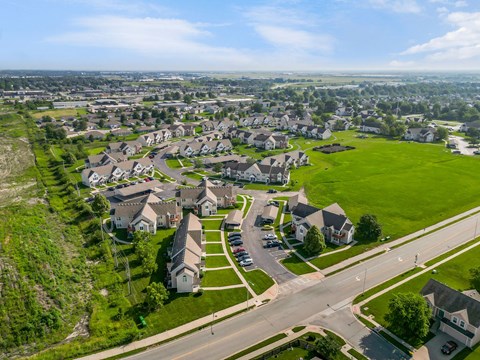 Aerial View of Reserve at Moonlight