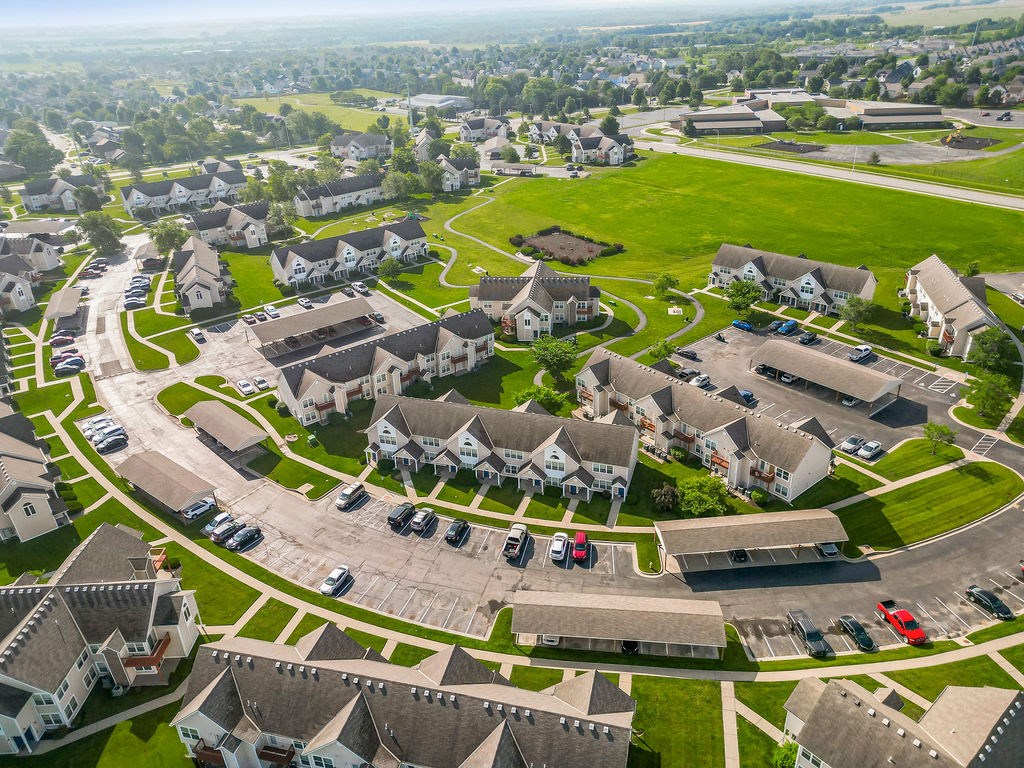 Aerial View of Reserve at Moonlight