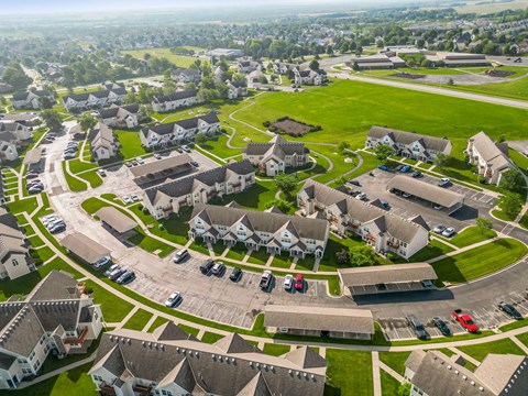 Aerial View of Reserve at Moonlight