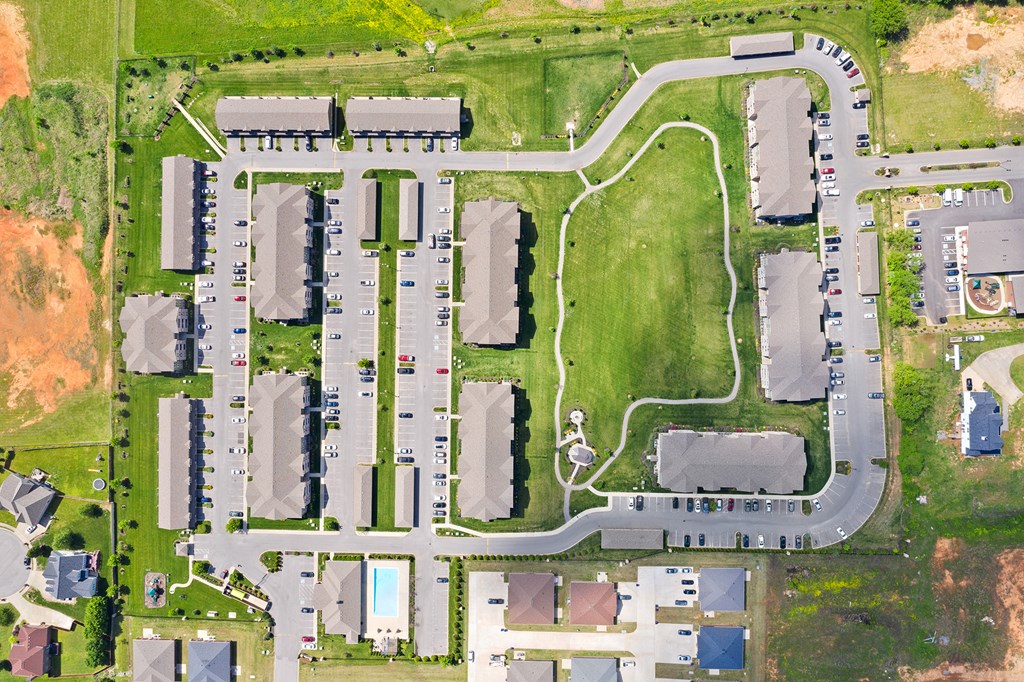 Aerial View of Community