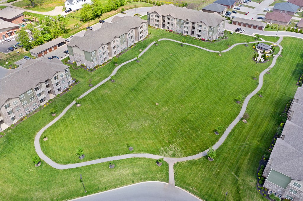 Aerial View of Trails