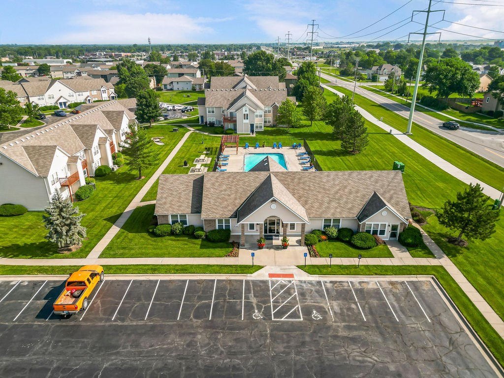 Aerial View of Clubhouse