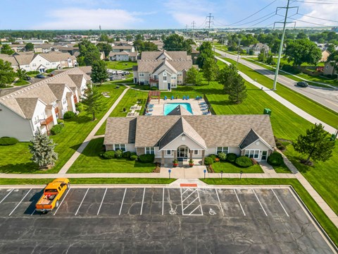 Aerial View of Clubhouse