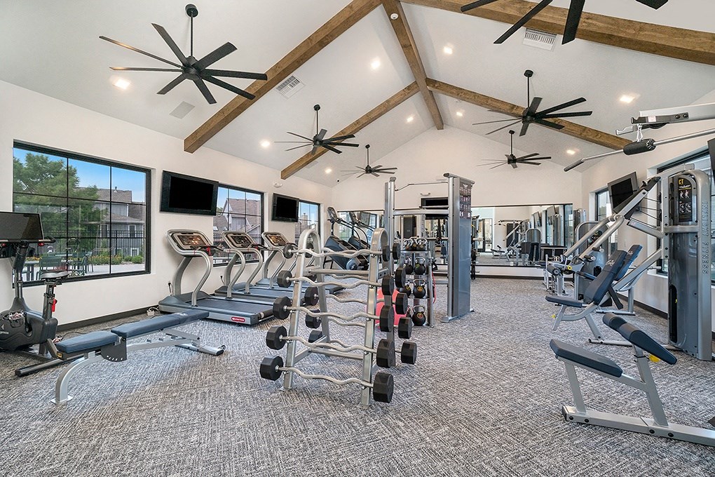 Fully-Equipped Fitness Center