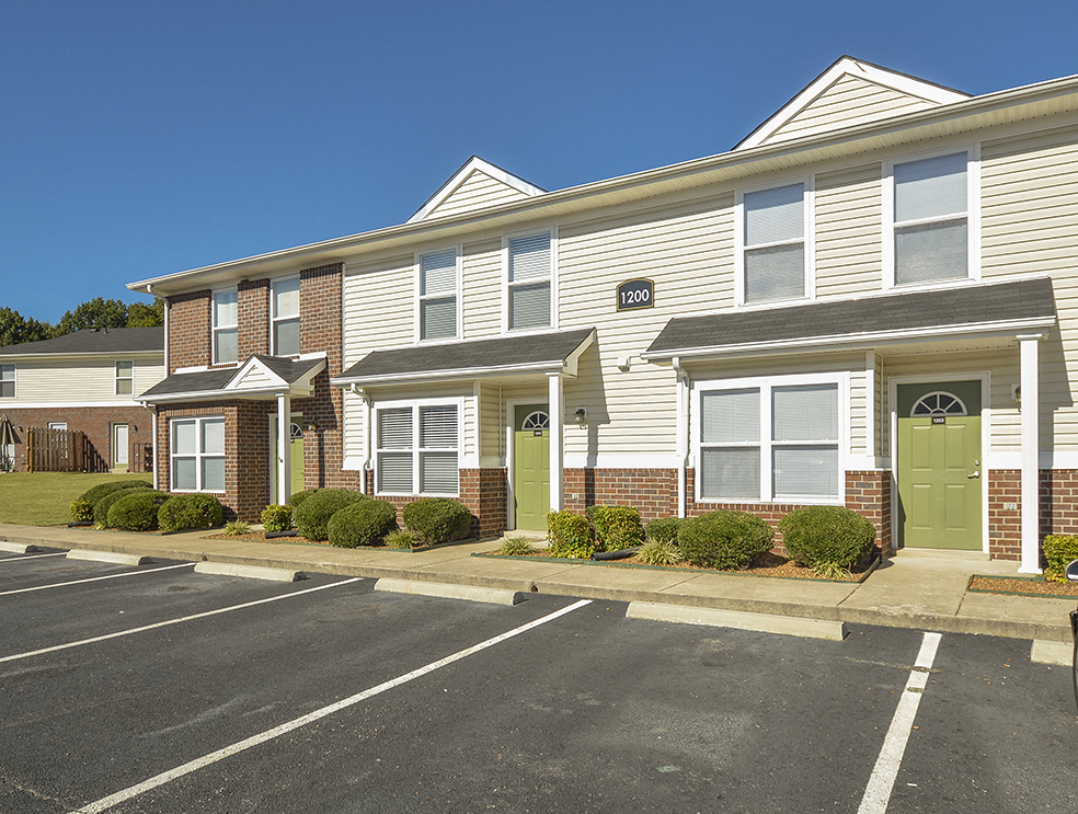 Private Entrances to Legacy Village Apartment Homes