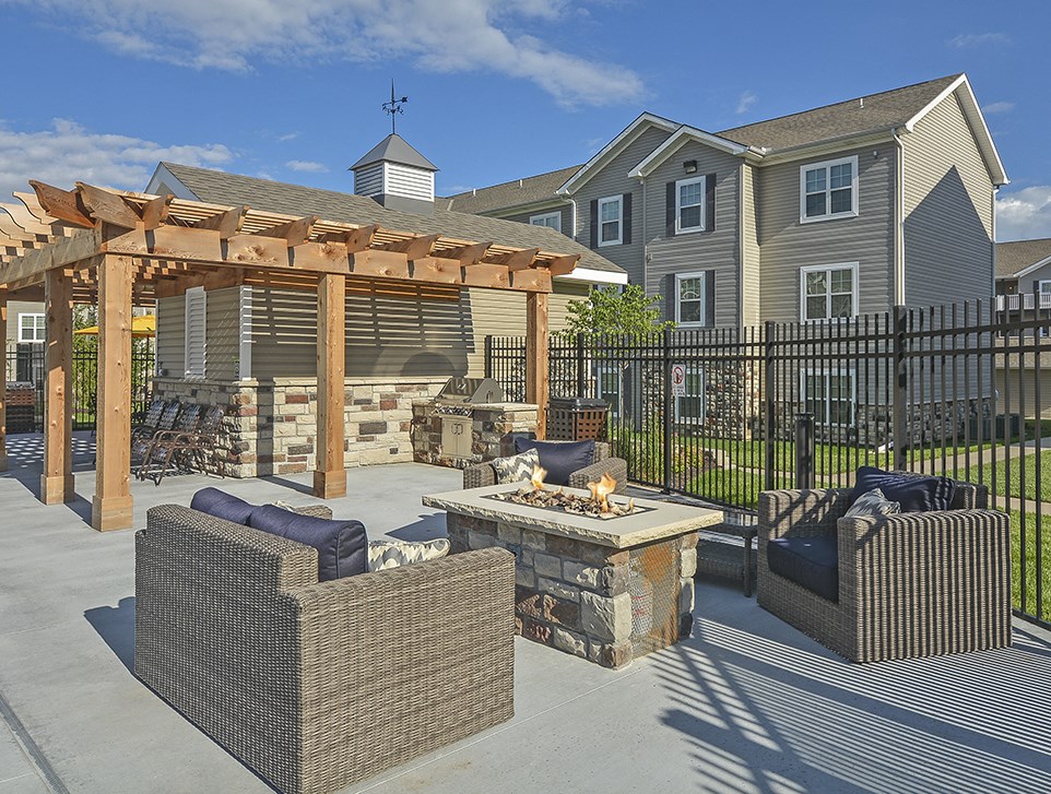 Fireplace and Entertainment Area