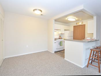 Large Dining Room Area Adjacent to Kitchen
