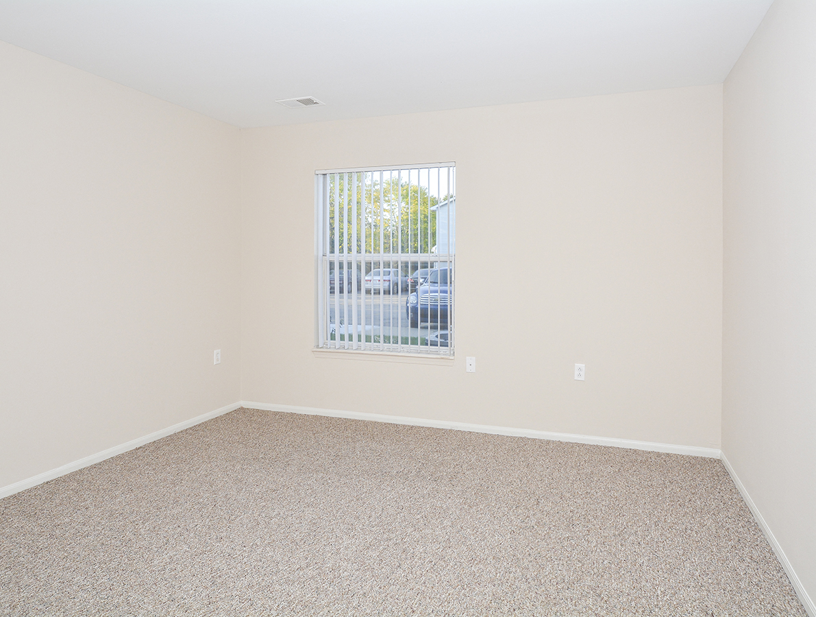 Large Window with Blinds