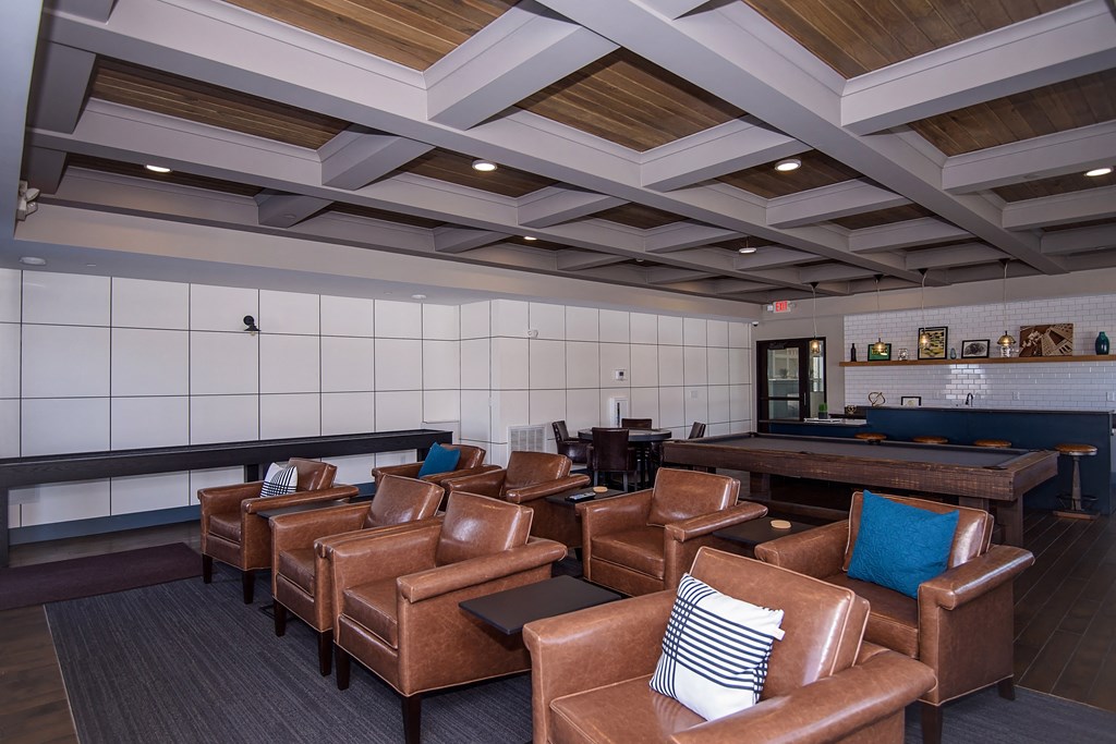 Theater Seating at the Private Game Room