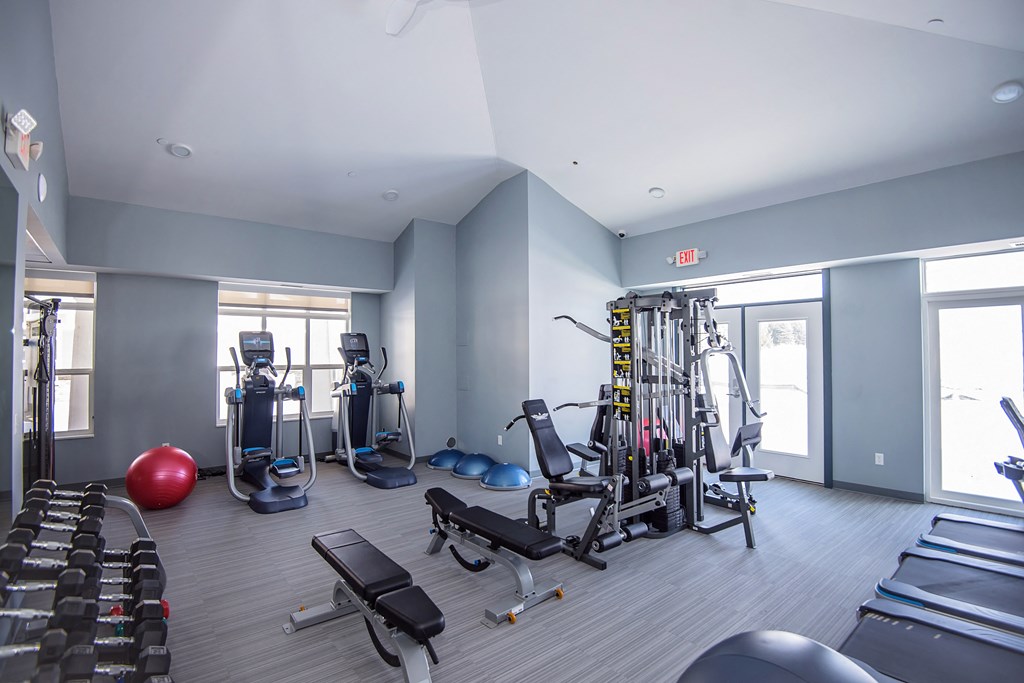 Fully-Equipped Fitness Center