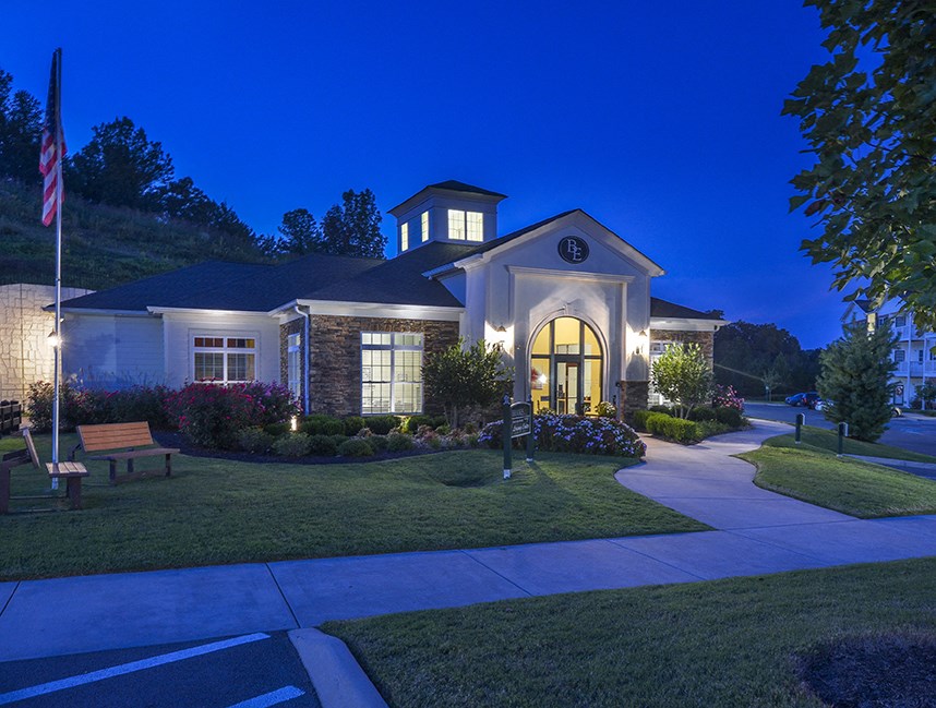 Brookes Edge Clubhouse at Night