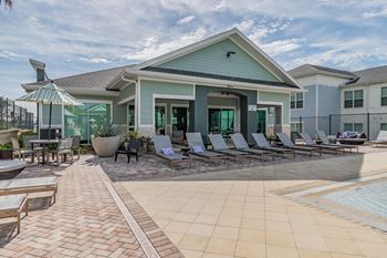 Pool Lounge Chairs At The Sundeck