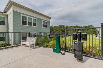 Pet Waste Clean Up Area