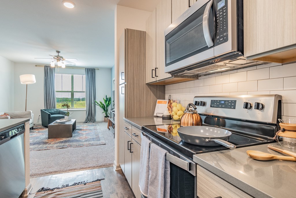 Kitchen With Stainless Steel Appliances