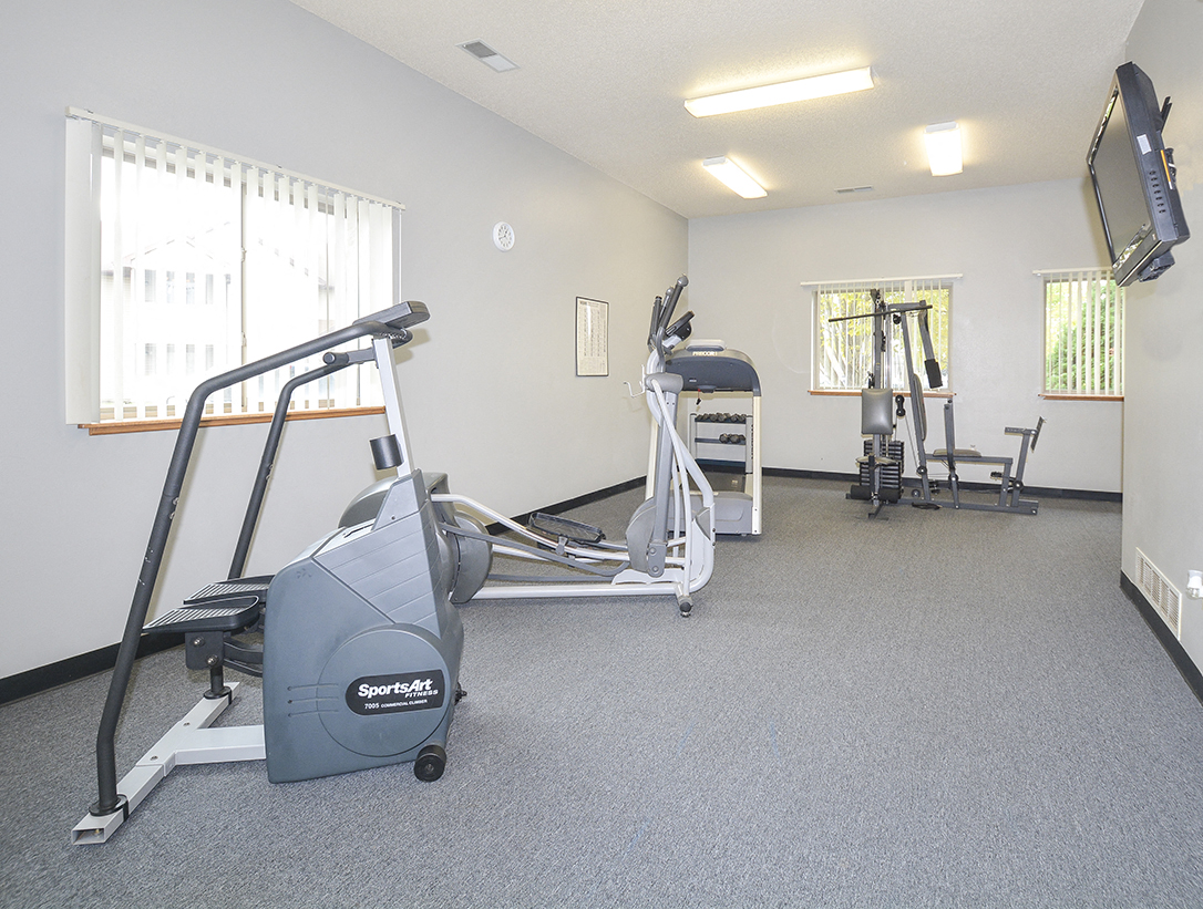Cardio Equipment at the Fitness Center