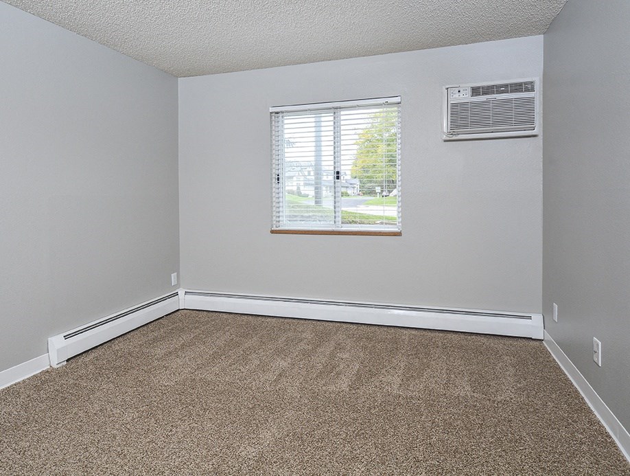 Bedroom with Plush Carpeting